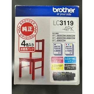 ブラザー(brother)のbrother インクカートリッジ LC3119-4PK 4色(その他)