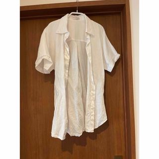 ブルネロクチネリ(BRUNELLO CUCINELLI)のBrunello Cucinelli リネン　シャツ　レディース　36(Tシャツ(長袖/七分))