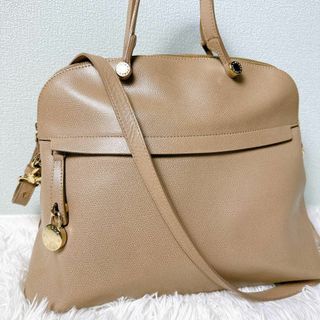 フルラ(Furla)のFURLA フルラ パイパー L 2way ショルダーバッグ ベージュ A4(ショルダーバッグ)