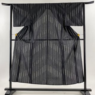 紬 身丈150.5cm 裄丈64cm 正絹 美品 秀品 【中古】(着物)