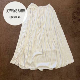 ローリーズファーム(LOWRYS FARM)のLOWRYS FARM　ローリーズファーム プリーツスカート　ロングスカート(ロングスカート)