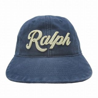 POLO RALPH LAUREN - 美品 23AW ポロ バイ ラルフローレン ロゴ アップリケ ツイル キャップ