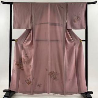 付下げ 身丈158.5cm 裄丈64cm 正絹 秀品 【中古】(着物)