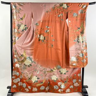 振袖 身丈168cm 裄丈69.5cm 正絹 美品 秀品 【中古】(着物)