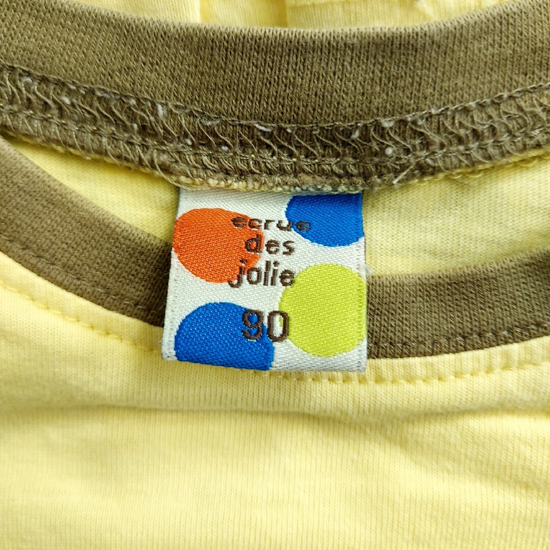 ecrue des jolie　Tシャツ　90 キッズ/ベビー/マタニティのキッズ服男の子用(90cm~)(Tシャツ/カットソー)の商品写真