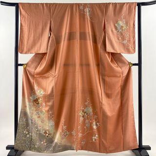 訪問着 身丈162cm 裄丈64cm 正絹 秀品 【中古】(着物)