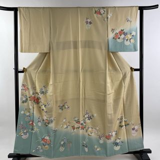 訪問着 身丈159cm 裄丈62.5cm 正絹 美品 秀品 【中古】(着物)