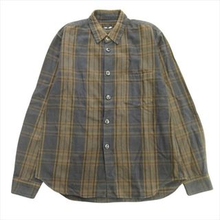 コムデギャルソンオムプリュス(COMME des GARCONS HOMME PLUS)の10aw コムデギャルソンオムプリュス ヴィンテージ加工 チェック シャツ(シャツ)