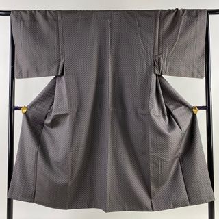 男着物 身丈135.5cm 裄丈67.5cm 正絹 美品 逸品 【中古】(着物)