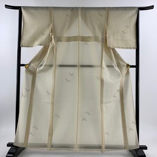 紬 身丈163cm 裄丈63.5cm 正絹 美品 名品 【中古】(着物)