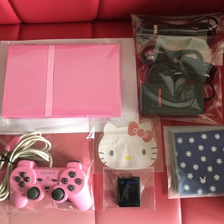 SONY - 【かわいいセット】【レア商品】♡PS2 本体 PS2 77000 ピンク♡