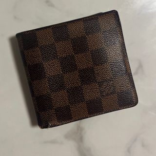 ルイヴィトン(LOUIS VUITTON)のルイ・ヴィトン ダミエ ポルトフォイユ・マルコ(折り財布)