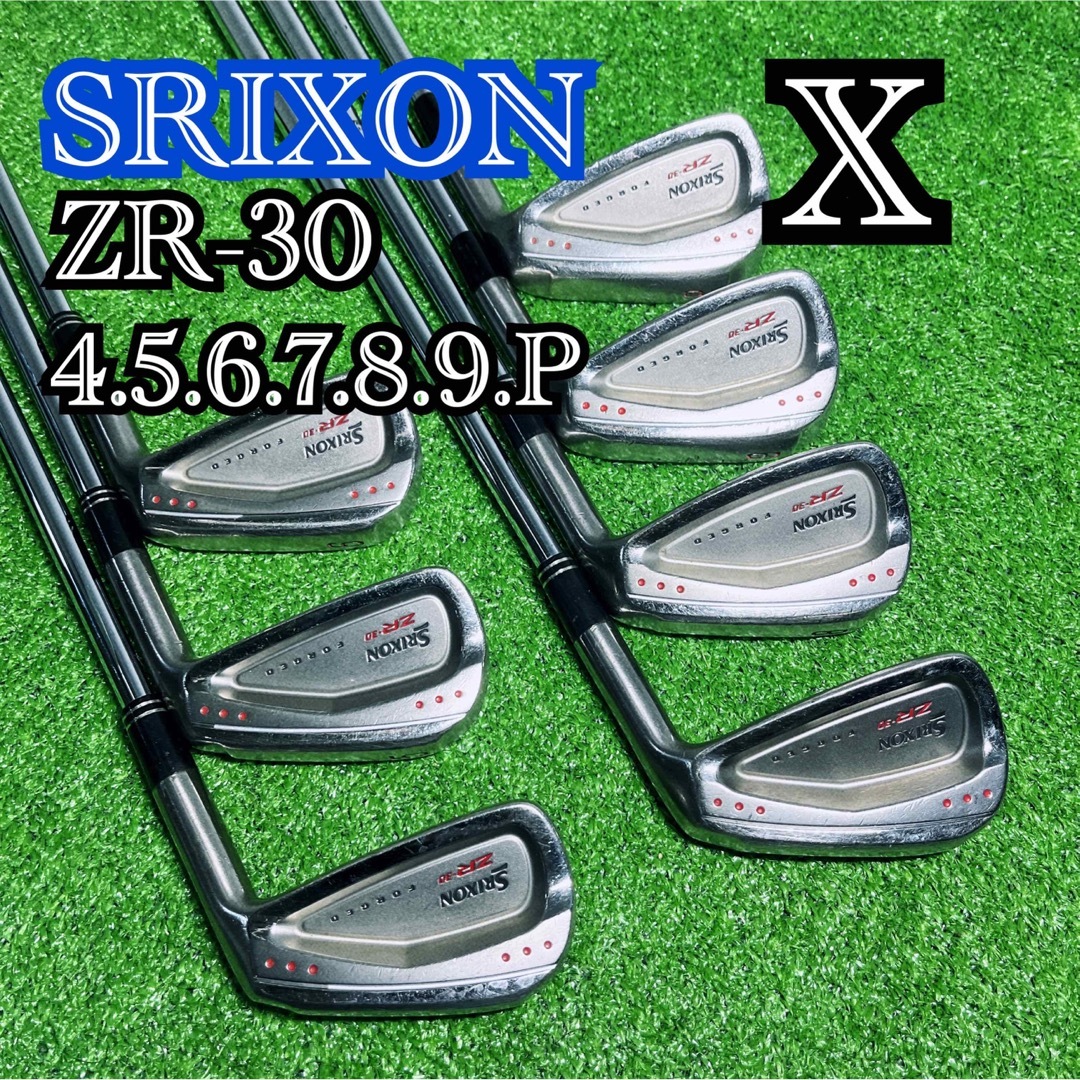 Srixon(スリクソン)のC703 SRIXON スリクソン ZR-30 アイアン メンズ 右利き スポーツ/アウトドアのゴルフ(クラブ)の商品写真