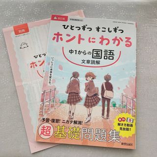 ひとつずつすこしずつホントにわかる中１からの国語文章読解(語学/参考書)