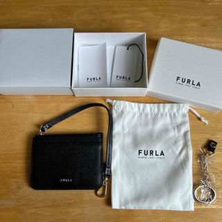 フルラ(Furla)のフルラ　パスケース　黒(名刺入れ/定期入れ)