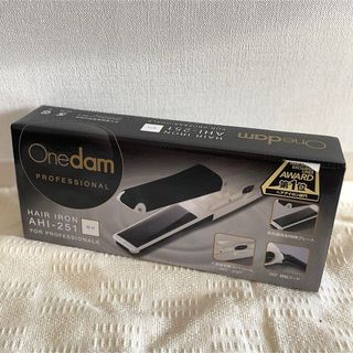 Onedam ストレートアイロン  AHI-251WH(ヘアアイロン)