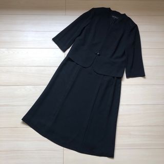 ソワール(SOIR)の東京ソワール　Genie Elever  ブラックフォーマル　ワンピース　15号(礼服/喪服)