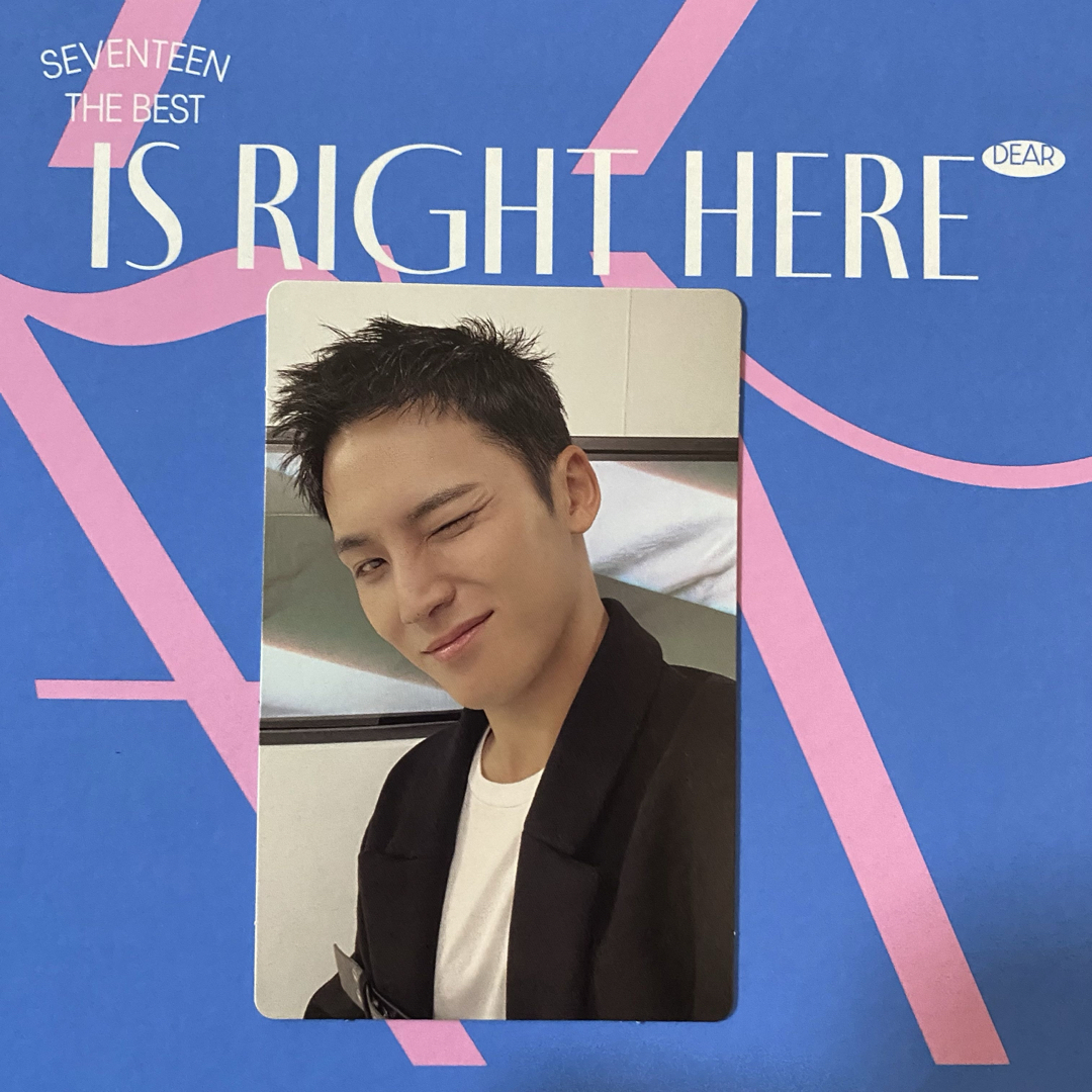 SEVENTEEN(セブンティーン)のSEVENTEEN 17 IS RIGHT HERE トレカ ミンギュ エンタメ/ホビーのCD(K-POP/アジア)の商品写真