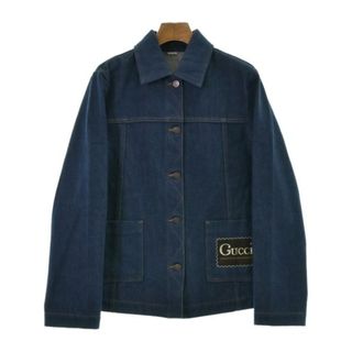 グッチ(Gucci)のGUCCI グッチ デニムジャケット 40(M位) インディゴ(デニム) 【古着】【中古】(Gジャン/デニムジャケット)