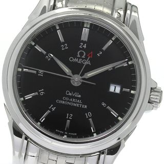 オメガ(OMEGA)のオメガ OMEGA 4533.51 デビル GMT コーアクシャル 自動巻き メンズ _812354(腕時計(アナログ))