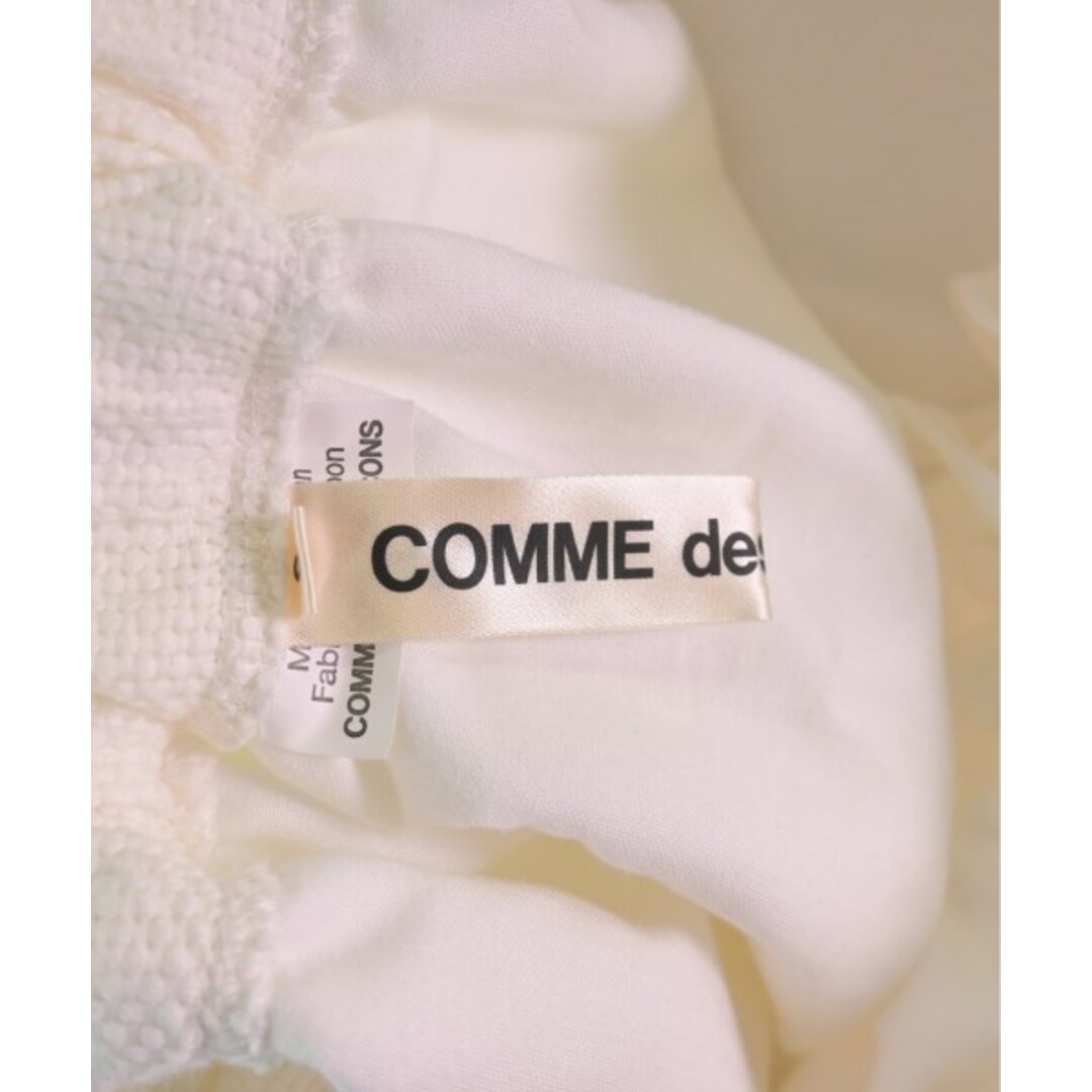 COMME des GARCONS(コムデギャルソン)のCOMME des GARCONS ロング・マキシ丈スカート S 白(総柄) 【古着】【中古】 レディースのスカート(ロングスカート)の商品写真