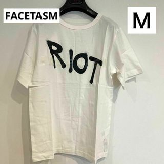 FACETASM - RIOTライオット FACETASM ファセッタズム 半袖 Ｔシャツ ホワイト