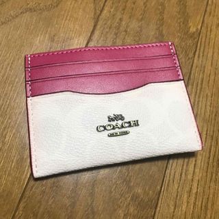 コーチ(COACH)のCOACH カードケース 定期入れ パスケース(名刺入れ/定期入れ)