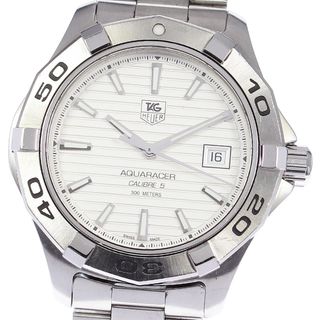 タグホイヤー(TAG Heuer)のタグホイヤー TAG HEUER WAP2011 アクアレーサー キャリバー5 デイト 自動巻き メンズ _806027(腕時計(アナログ))