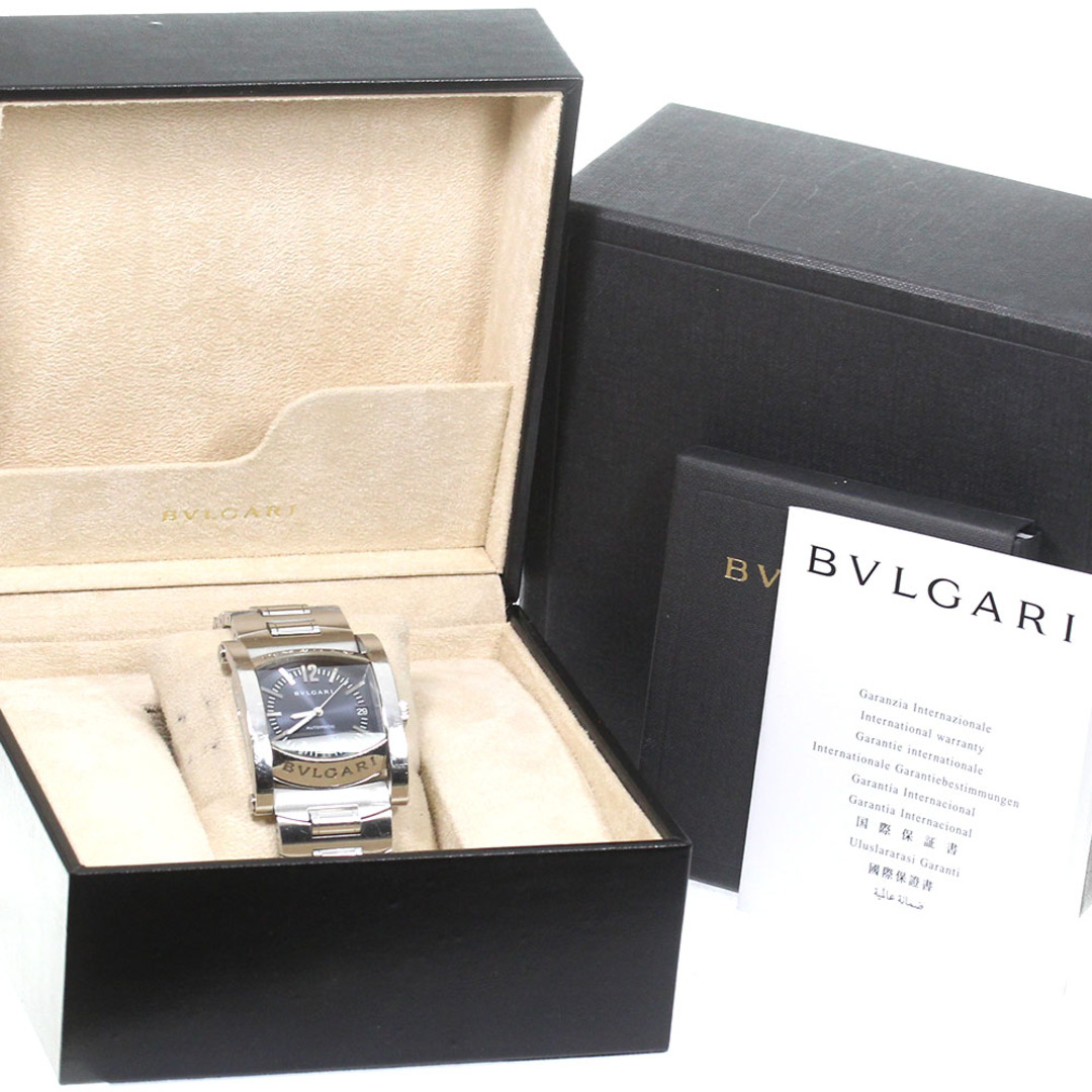 BVLGARI(ブルガリ)のブルガリ BVLGARI AA44S アショーマ デイト 自動巻き メンズ 箱・保証書付き_814716 メンズの時計(腕時計(アナログ))の商品写真