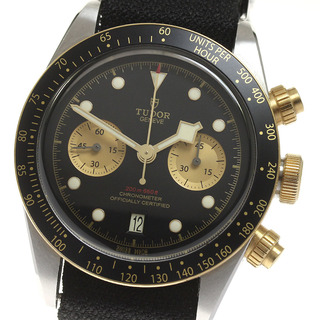 チュードル(Tudor)のチュードル TUDOR 79363N ブラックベイ クロノ S&G デイト 自動巻き メンズ 良品 箱・保証書付き_815156(腕時計(アナログ))