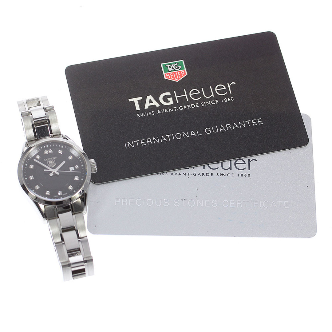 TAG Heuer(タグホイヤー)のタグホイヤー TAG HEUER WV1410 カレラ レディ 13Pダイヤ クォーツ レディース 保証書付き_816340 レディースのファッション小物(腕時計)の商品写真