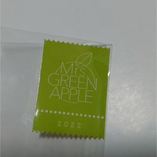 Mrs. GREEN APPLE   Unity 黄緑ロゴマーク小ステッカー(ミュージシャン)