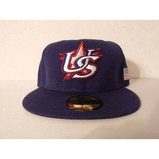 ニューエラー(NEW ERA)のNEW ERA WBC アメリカ代表 7 1/2 キャップ 帽子 USA 野球(応援グッズ)