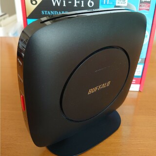バッファロー(Buffalo)のBUFFALO Wi-Fiルーター WSR-1800AX4S-BK(PC周辺機器)