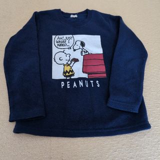 ピーナッツ(PEANUTS)の男の子　トレーナー(Tシャツ/カットソー)