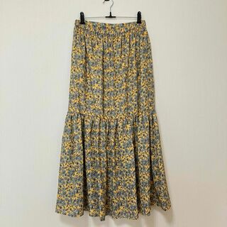 chocol raffine robe - ロングスカート　花柄　ショコラフィネローブ