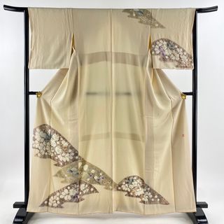 訪問着 身丈163cm 裄丈63.5cm 正絹 名品 【中古】(着物)