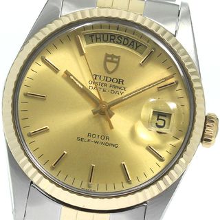 チュードル(Tudor)のチュードル TUDOR 94613 オイスタープリンス デイトデイ K18YGベゼル cal.2834-1 自動巻き メンズ _812155(腕時計(アナログ))