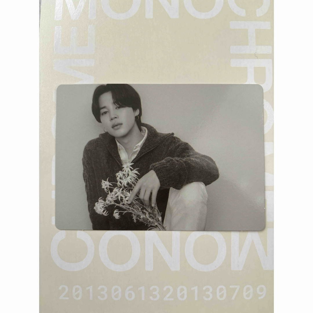 ⑥ BTS MONOCHROME よかっ MNCR Jimin ジミン ミニフォト トレカ