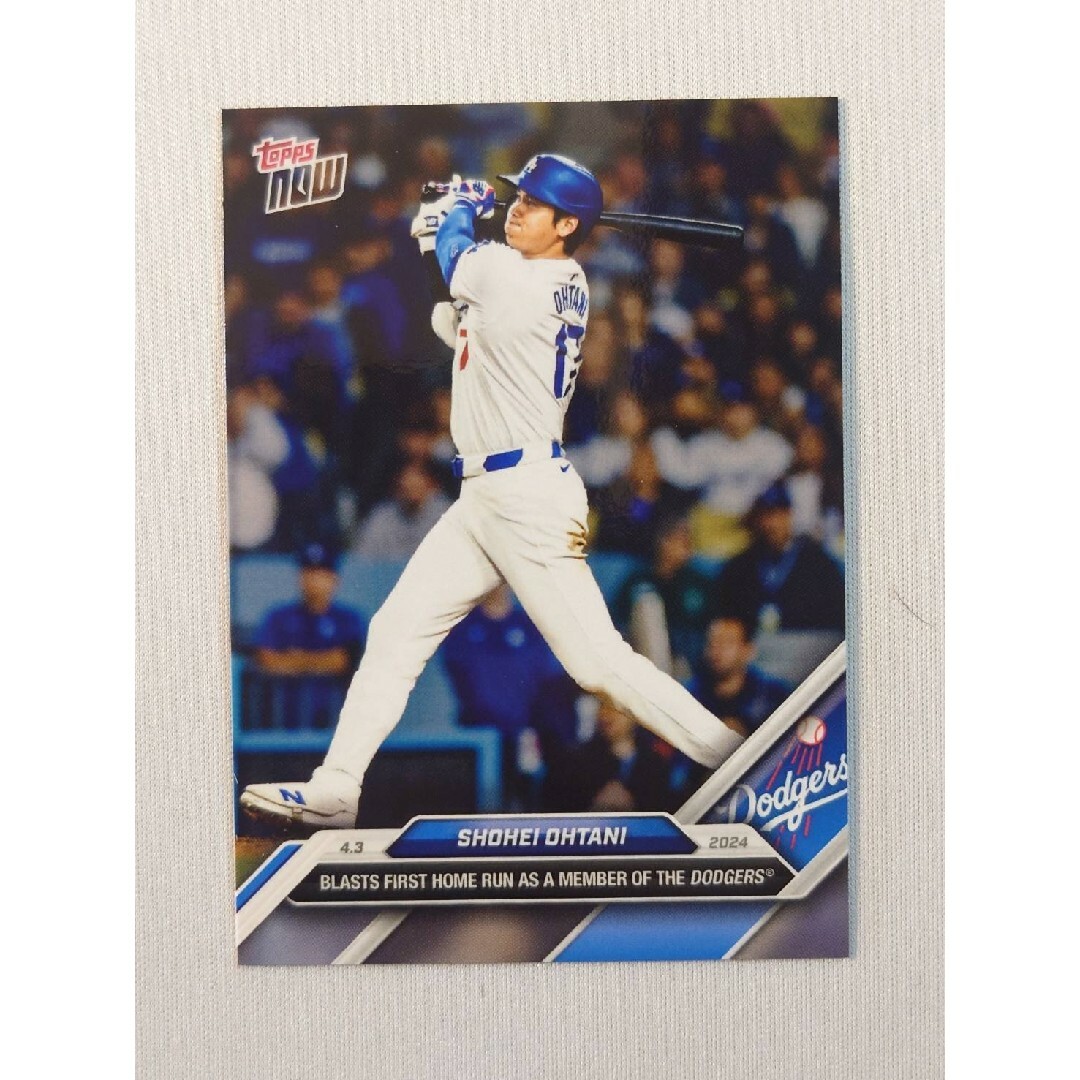 Topps(トップス)のtopps now 大谷翔平 ロサンゼルス・ドジャース #36 MLB エンタメ/ホビーのタレントグッズ(スポーツ選手)の商品写真
