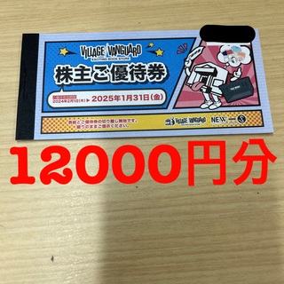 ヴィレッジヴァンガード12,000円分　(ショッピング)
