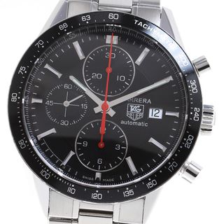 TAG Heuer - タグホイヤー TAG HEUER CV2014 カレラ デイト クロノグラフ 自動巻き メンズ 保証書付き_802686