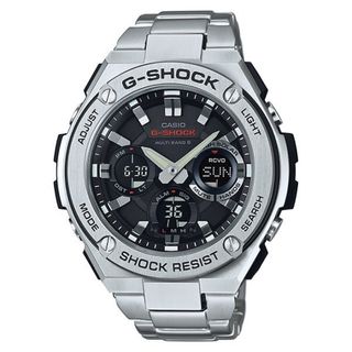 ジーショック(G-SHOCK)のG-SHOCK Gスチール タフソーラー 腕時計 GST-W110D-1AJF(腕時計(アナログ))