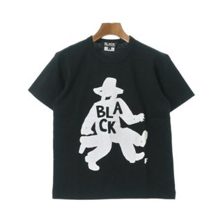 ブラックコムデギャルソン(BLACK COMME des GARCONS)のBLACK COMME des GARCONS Tシャツ・カットソー S 黒 【古着】【中古】(カットソー(半袖/袖なし))