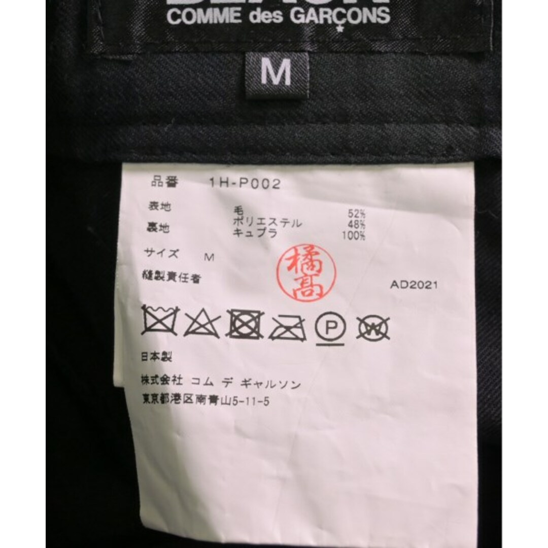 BLACK COMME des GARCONS(ブラックコムデギャルソン)のBLACK COMME des GARCONS パンツ（その他） M 【古着】【中古】 メンズのパンツ(その他)の商品写真