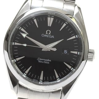 オメガ(OMEGA)のオメガ OMEGA 2517.50 シーマスター アクアテラ デイト クォーツ メンズ 保証書付き_813926(腕時計(アナログ))