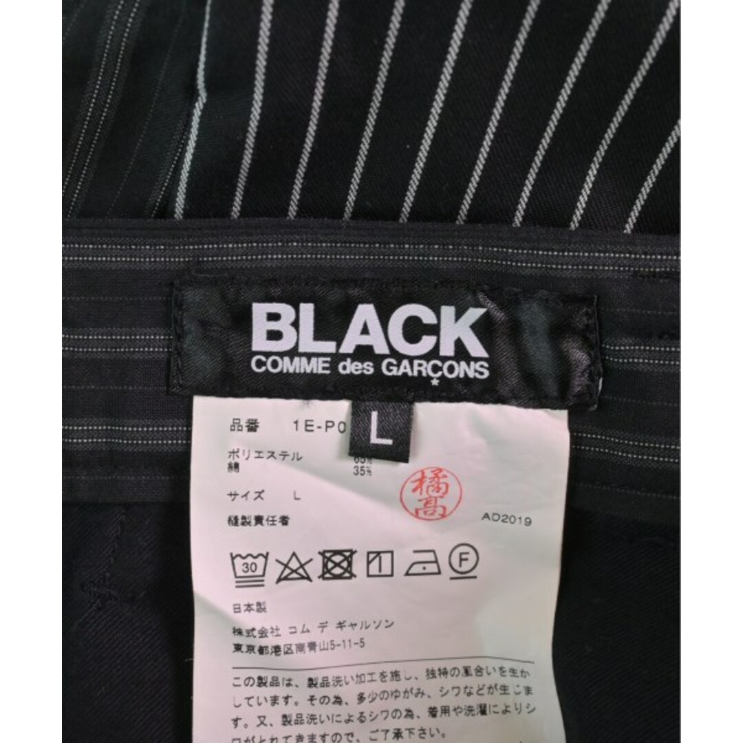 BLACK COMME des GARCONS(ブラックコムデギャルソン)のBLACK COMME des GARCONS パンツ（その他） L 【古着】【中古】 メンズのパンツ(その他)の商品写真