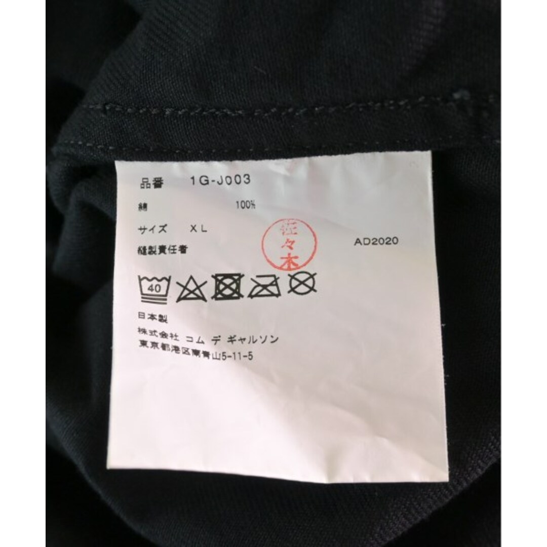 BLACK COMME des GARCONS カジュアルジャケット XL 【古着】【中古】 BLACK COMME des GARCONS カジュアルジャケット XL 【古着】【中古】