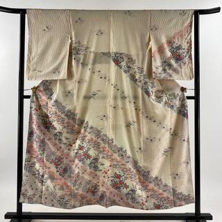 訪問着 身丈153.5cm 裄丈61.5cm 正絹 美品 秀品 【中古】(着物)