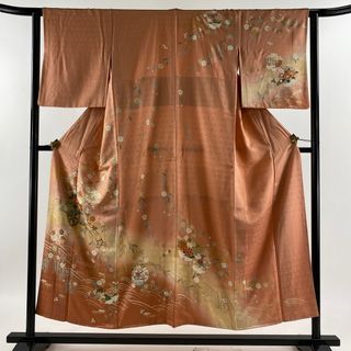 訪問着 身丈151cm 裄丈62.5cm 正絹 美品 秀品 【中古】(着物)